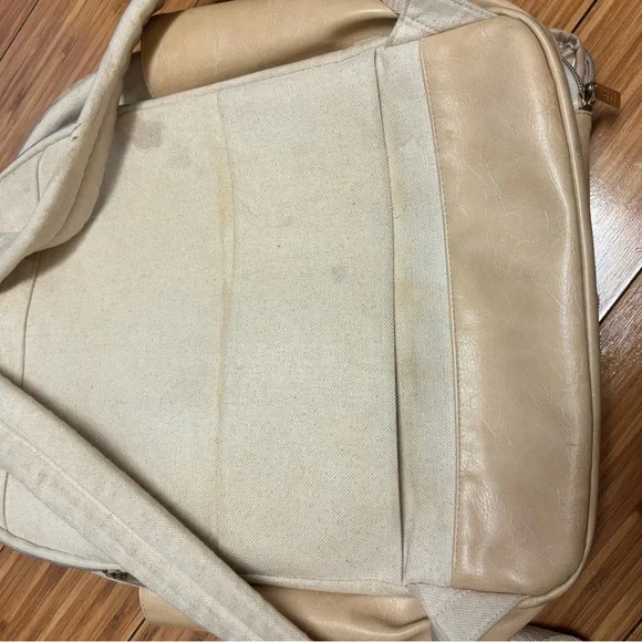 BEIS Travel Backpack in Beige - Picture 6 of 7